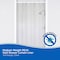 Kenney Mfg Medium Weight PEVA Stall Shower Curtain Liner, 42in W x 72in H, Clear KN61147 - alternate 7